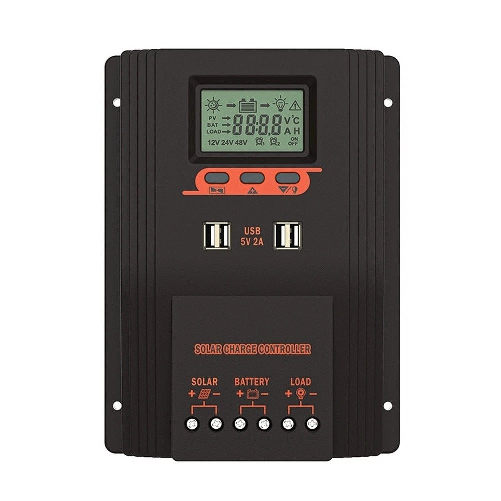 Solar Charge Controller for PWM (18.4x17.4x5.3cm, 23.4x17.4x6.35cm)