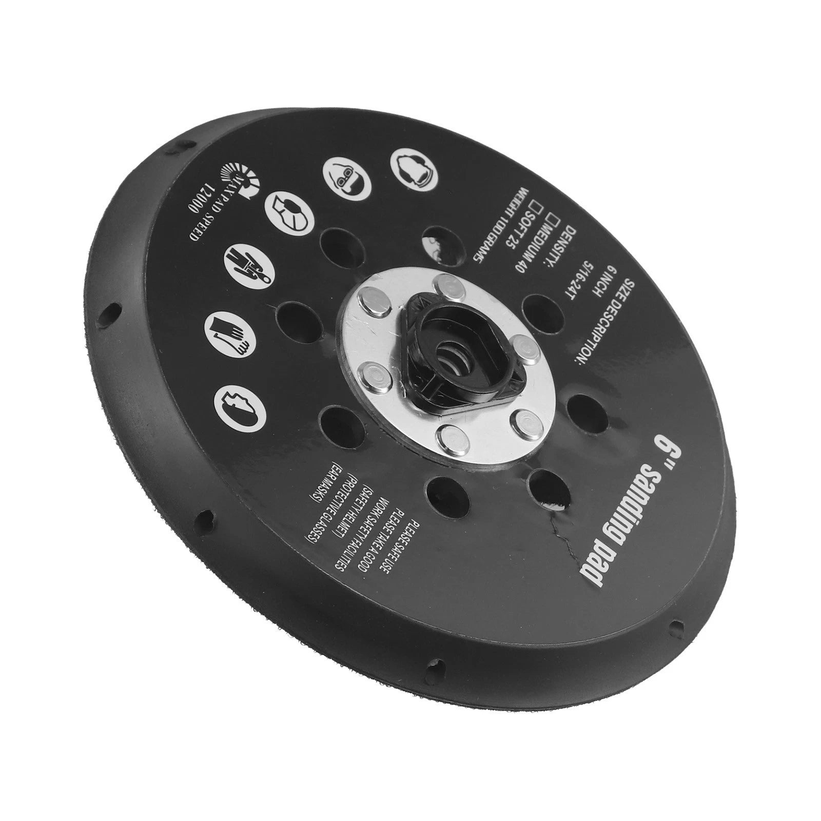 Performance Sander Backing Pad 150mm with Threaded Attachment
