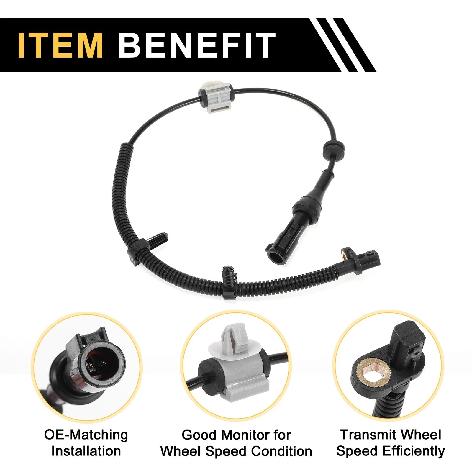 ABS Wheel Speed Sensor Set No. 8S4Z2C191B for Ford