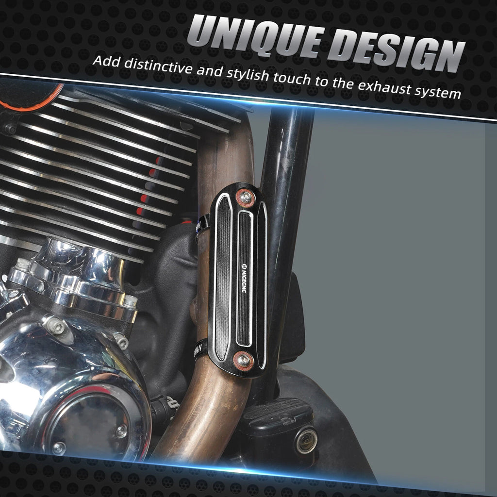 Muffler Pipe Heat Shield Guard for Electra Glide Standard FLHT (2010–2024)