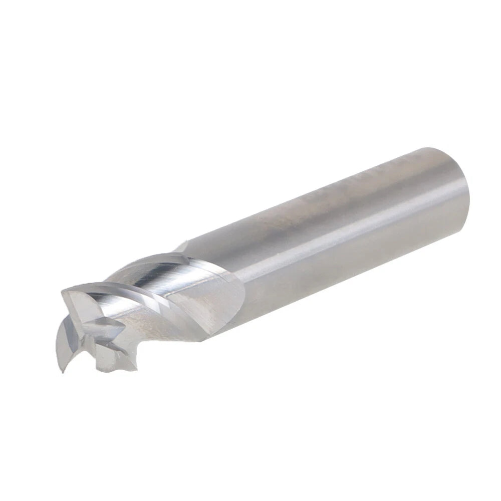 3/8" Carbide End Mill 3 Flute 2" Overall Length 45 Degree Helix