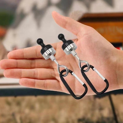 Multipurpose Magnetic Camping Hooks for Tent Holder (Large Size)