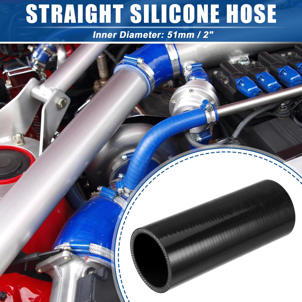 2" ID 6" Length Silicone Reducer Hose for Intercooler (Universal)