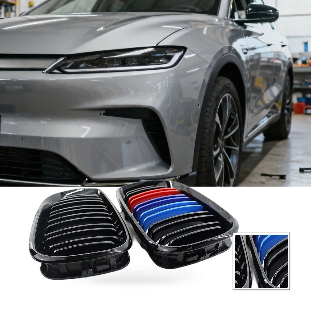 Double Bar Grille for BMW 3 Series E46 Sedan (2002–2005) M Style