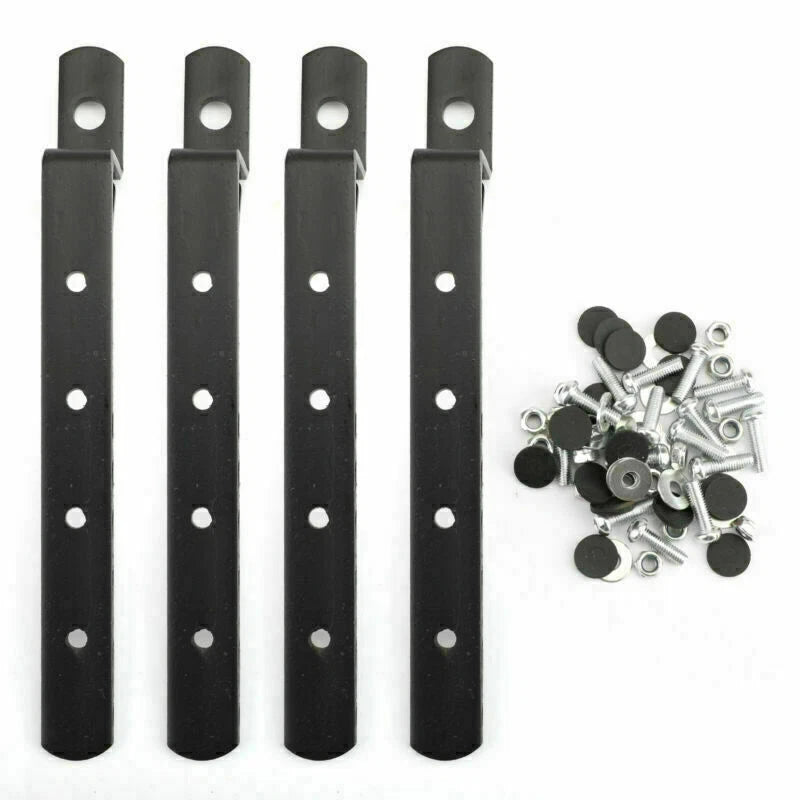 Set of 2 Heavy Duty Saddlebag Mounting Brackets for Universal Motorcycles