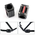 2X Motorcycle Frame Protectors for (22/25/28mm)