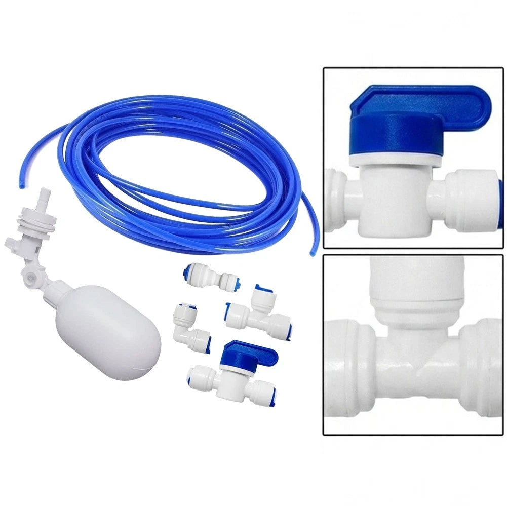 Float Valve Kit for RO Water System (1/4 inch Push Connect)