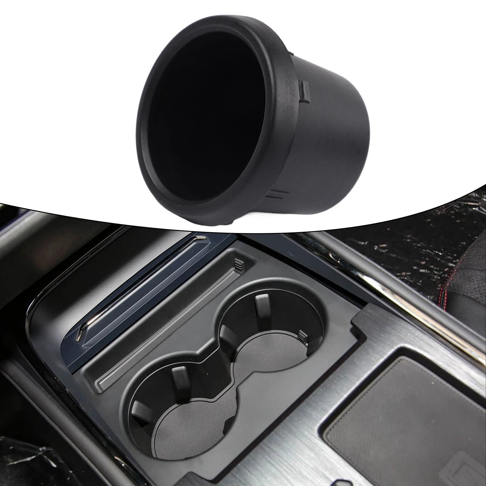 Cup Holder Console Insert for Van Interior Upgrade (1 Piece)