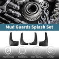 Set of 4 Mud Flaps Splash Guards for Toyota RAV4 (2000–2005)