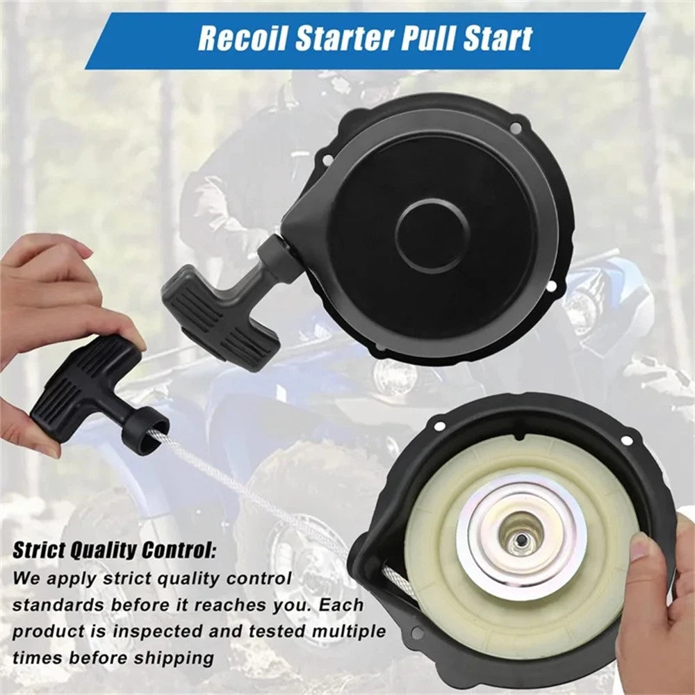 Recoil Starter Pull Start for Yamaha Bruin 350, Grizzly 400, 450 (2000–2018)