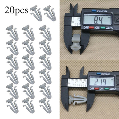 20PCS Front Grille Moulding Clips for Nissan
