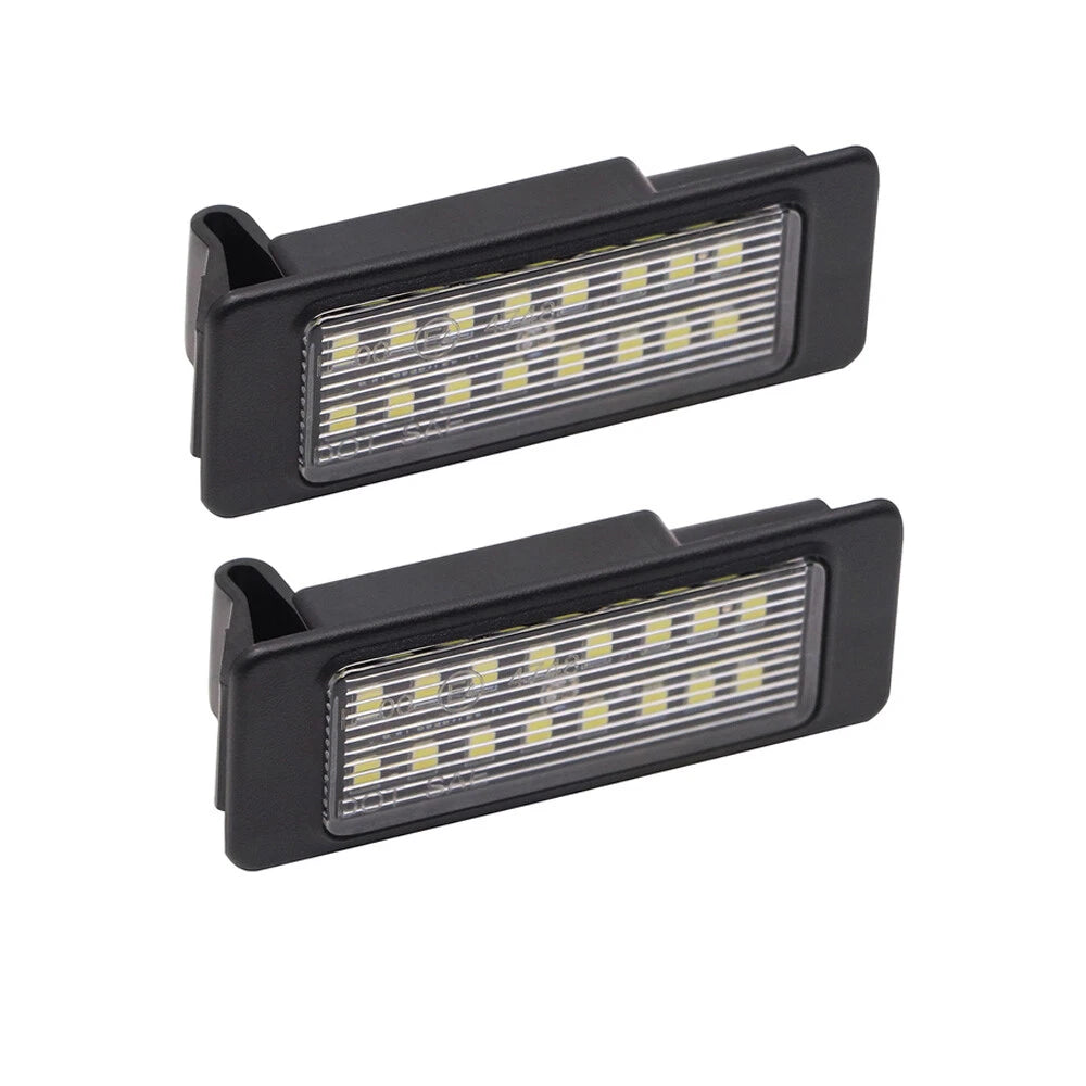 2X LED License Plate Light for Cadillac XT5 CT6 Chevrolet Traverse (2018–2022)