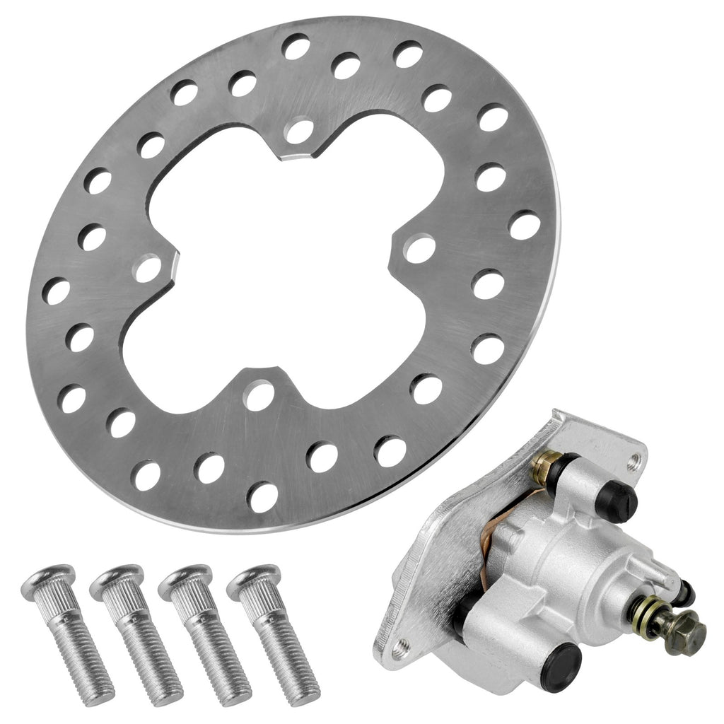 Brake Caliper Left Front W Disc and Studs for Honda Rancher TRX420TM (2014–2026)