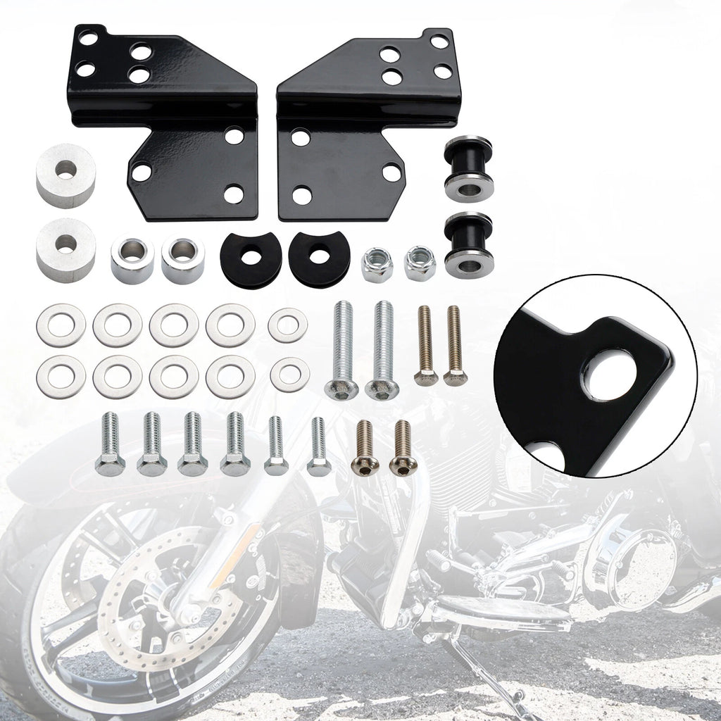 Sissy Bar Docking Hardware for Harley Road King Road Glide Street Glide (1997–2008)