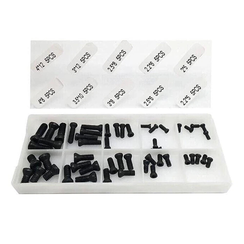 Screws Pack of 50 for Tool Holders (Carbide Inserts)