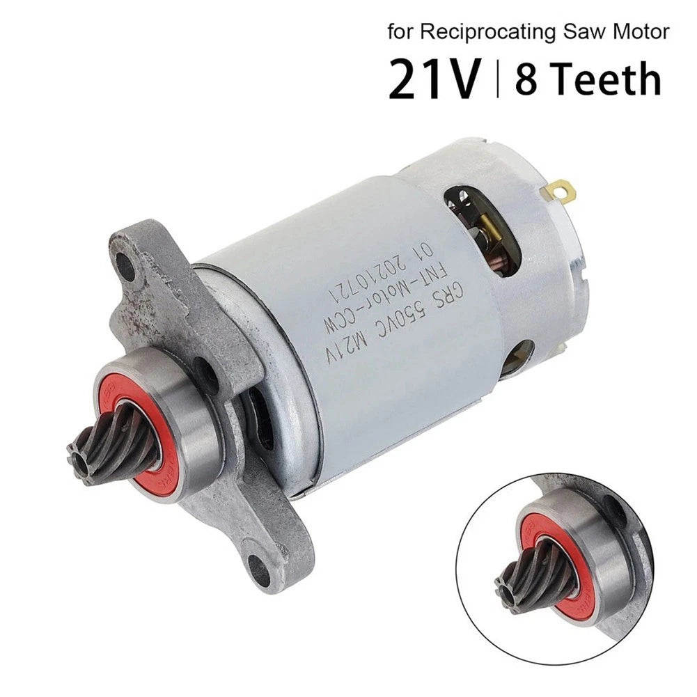 DC Motor with Conical Gear 8 Teeth for Power Tools (Handheld)