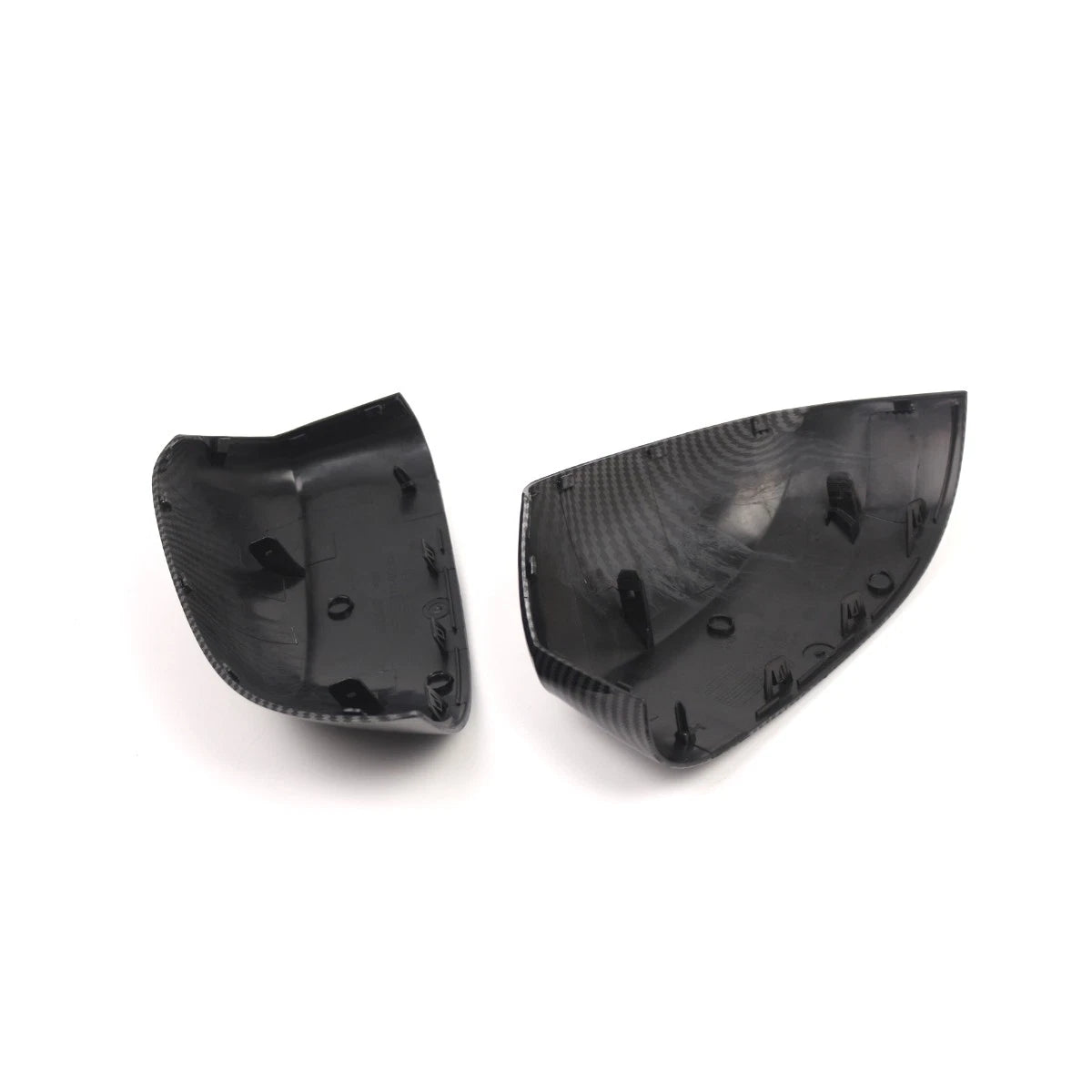 Set of 2 Carbon Fiber Style Side Wing Mirror Caps for BMW F15 X5 F16 X6 X3 X4