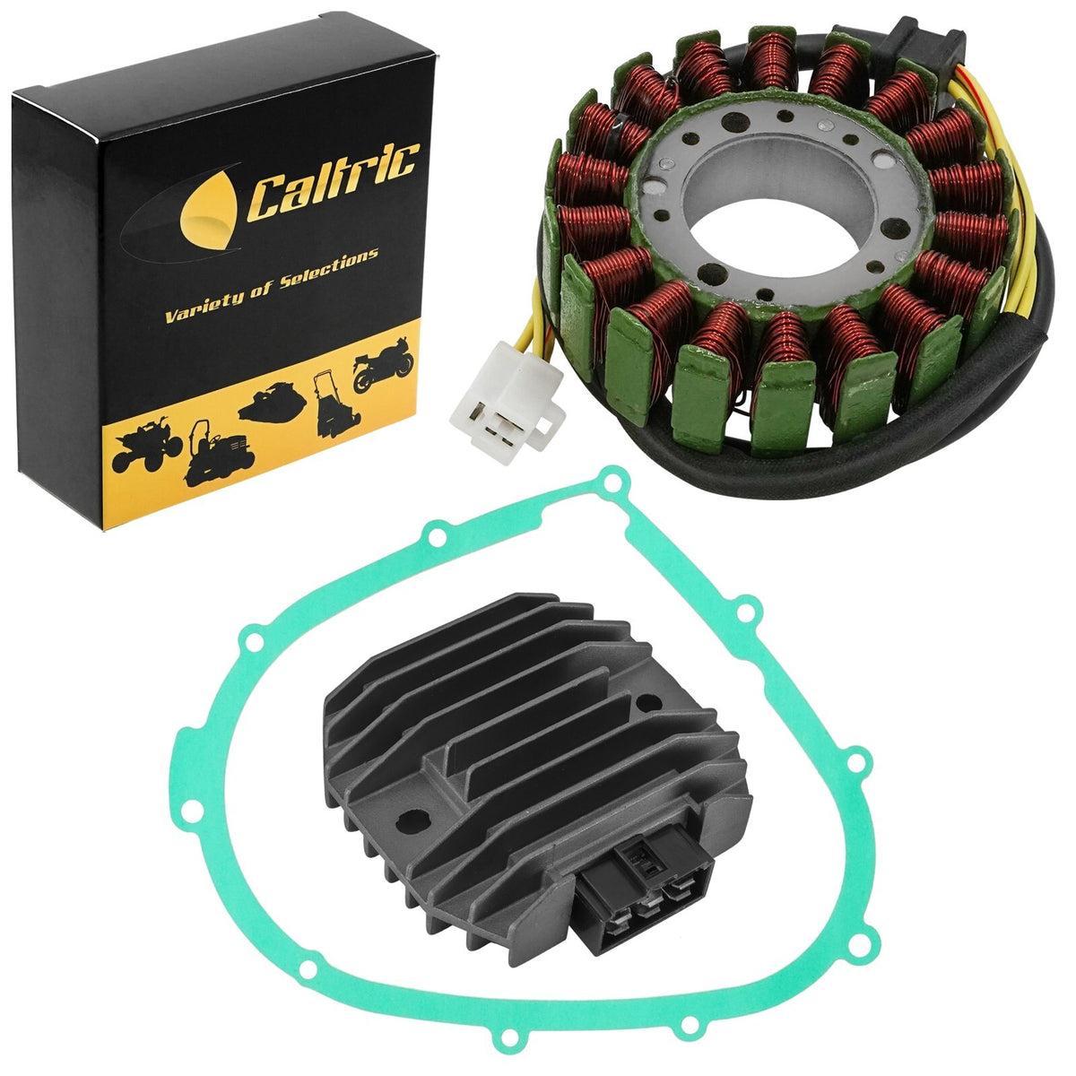 Stator and Rectifier Replacement for Kawasaki VN800B Vulcan 800 2001–2005