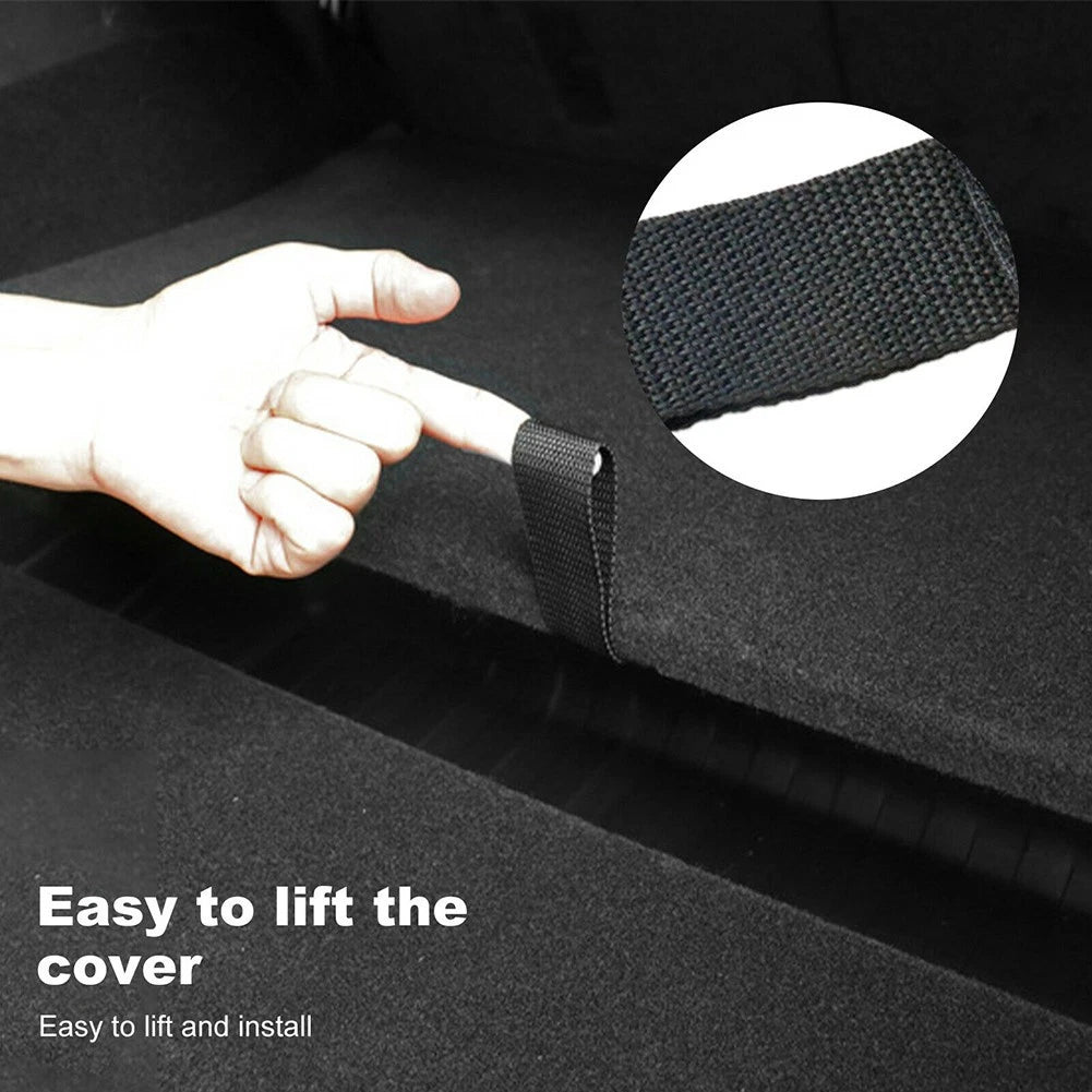 Rear Trunk Rope Pull Drawstring Organizer for