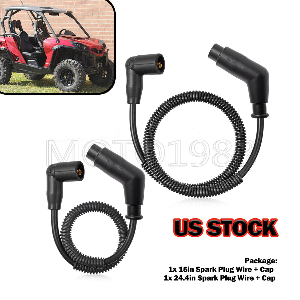 Spark Plug Cap & Wire Set for Can Am Commander 800R 1000R (2011–2020) 420265020