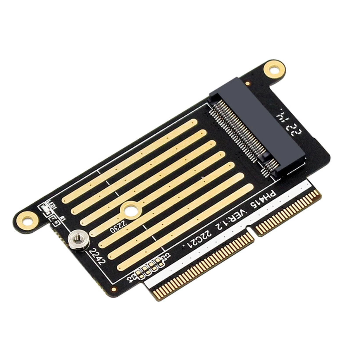 Adapter Card SSD to NGFF M.2 M Key NVME 2230 2242 for MacBook Pro (2016–2023)