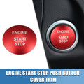 Engine Start Stop Button Cover Trim for Mercedes-Benz E-Class Red (2005–2007)
