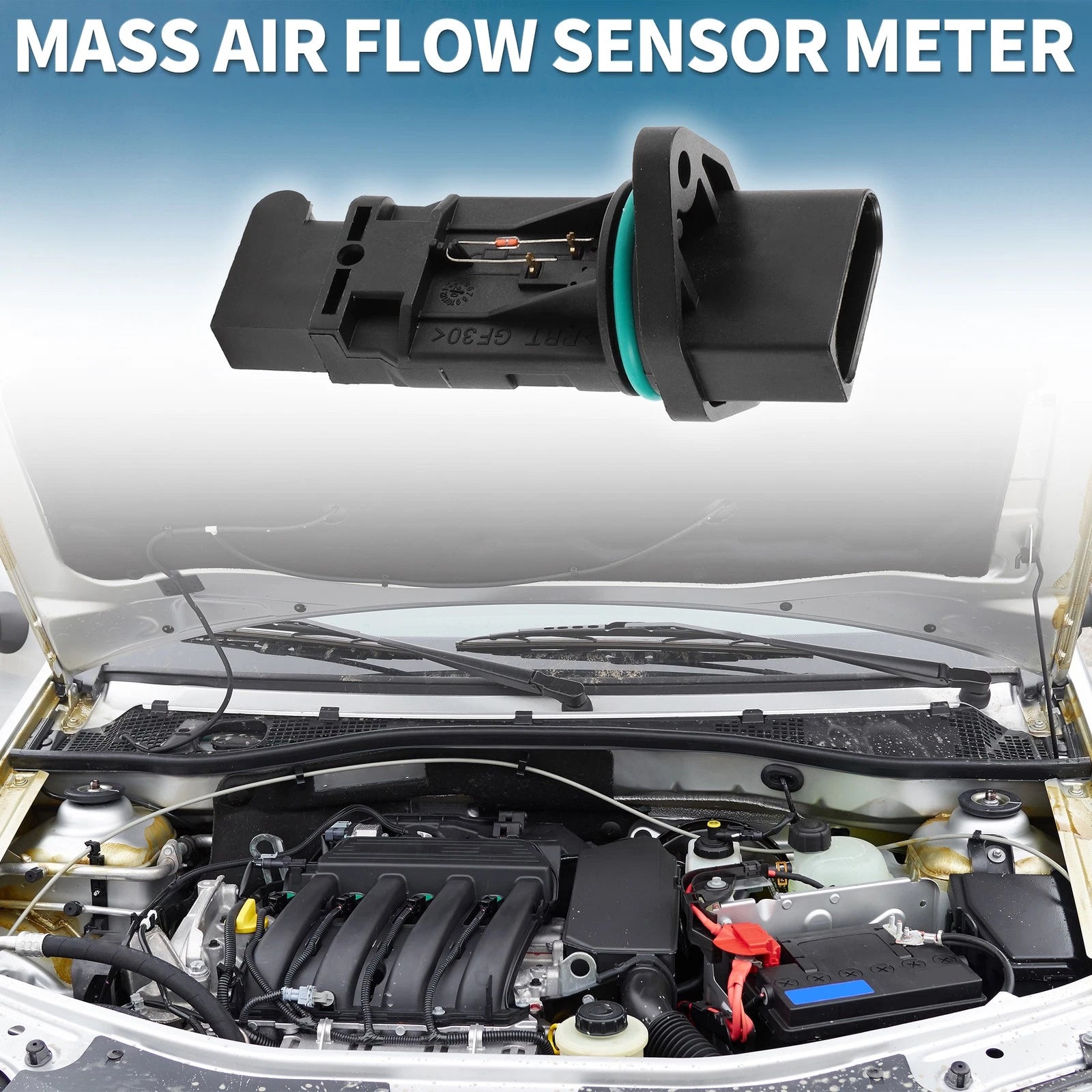 Mass Air Flow Sensor for Audi A4, TT Quattro (2000–2006) MAF 06A906461A