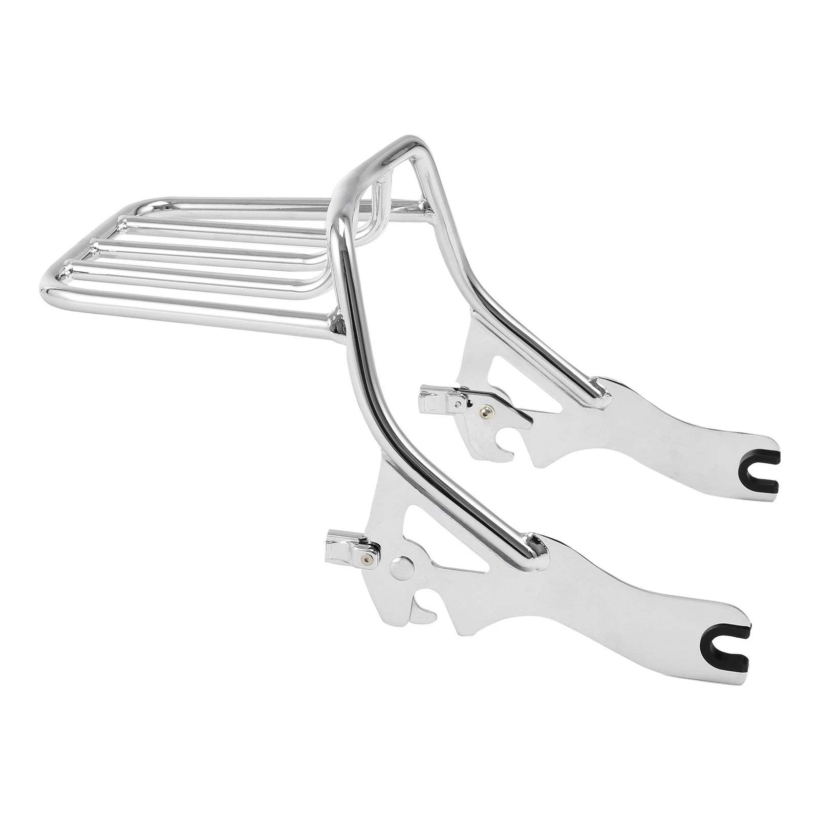 Chrome Luggage Rack & Docking Hardware Kit for Harley Softail Slim (2018–2025)