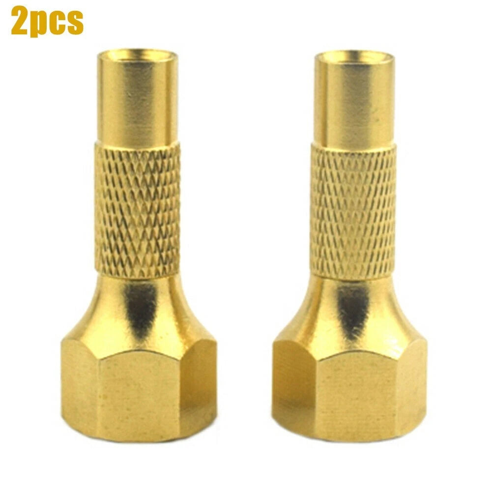 Pure Brass Tire Replacement Screw-On for Car Tyre Inflator Gauge