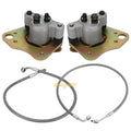 Front Brake Calipers w/Hose Lines for Polaris Scrambler 500 4X4 (2010–2012)
