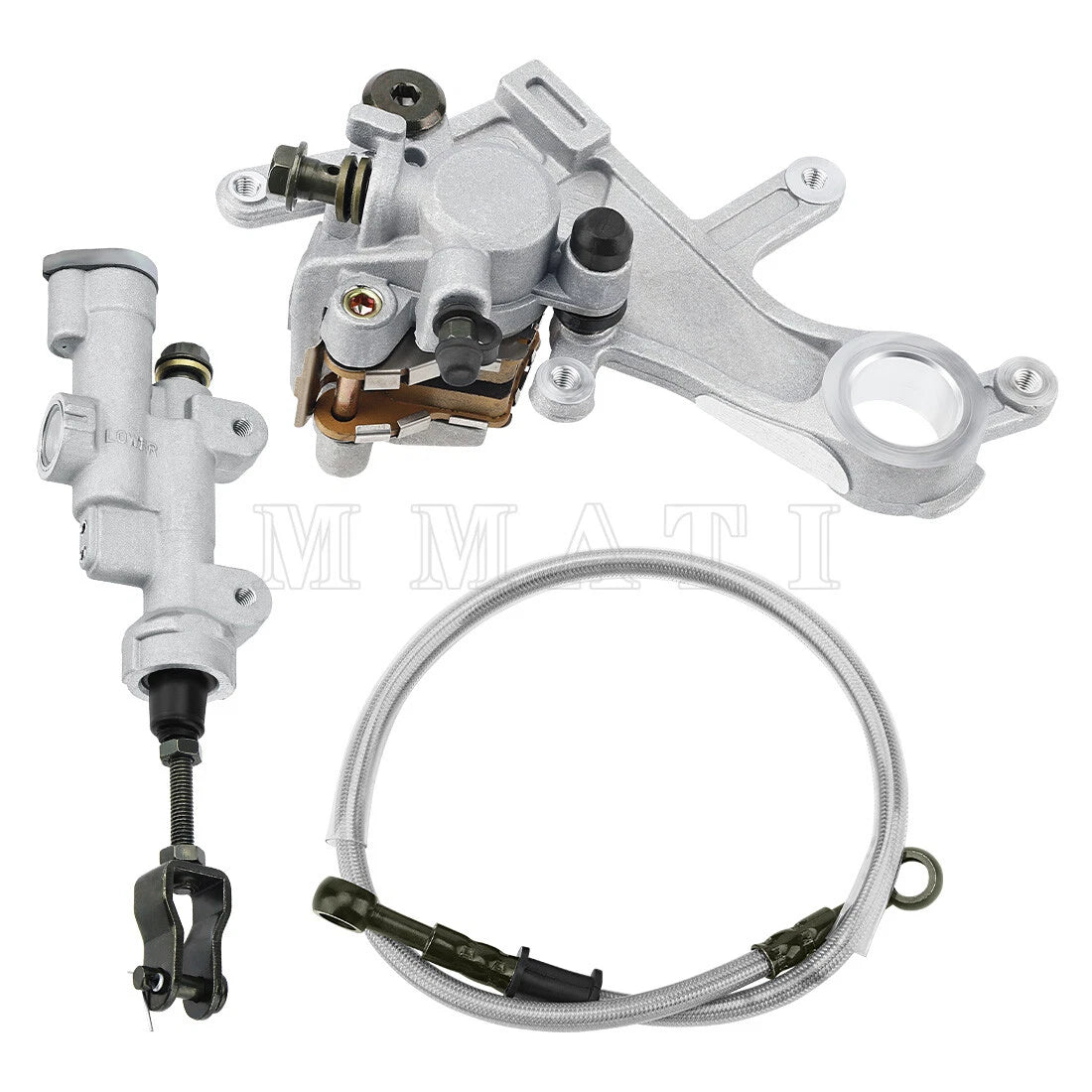 Rear Brake Master Cylinder & Caliper & Hose Kit for Honda CRF450R (2002–2020)