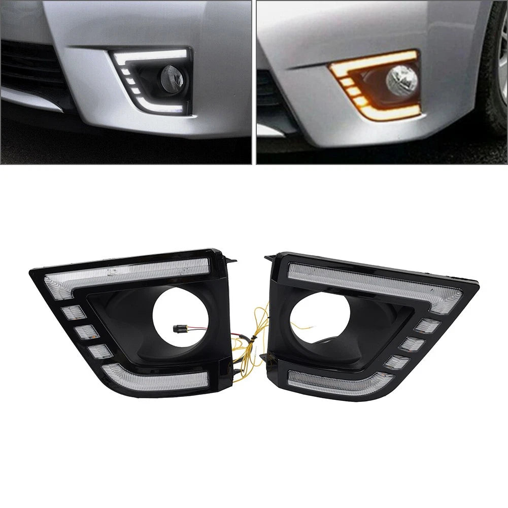 Dual Daytime Running Lights for Toyota Corolla (2014–2016)