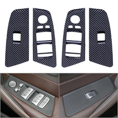 Front Window Switch Lock Cover Trim for BMW 5 Series G30 G31 G38 (2017–2023)