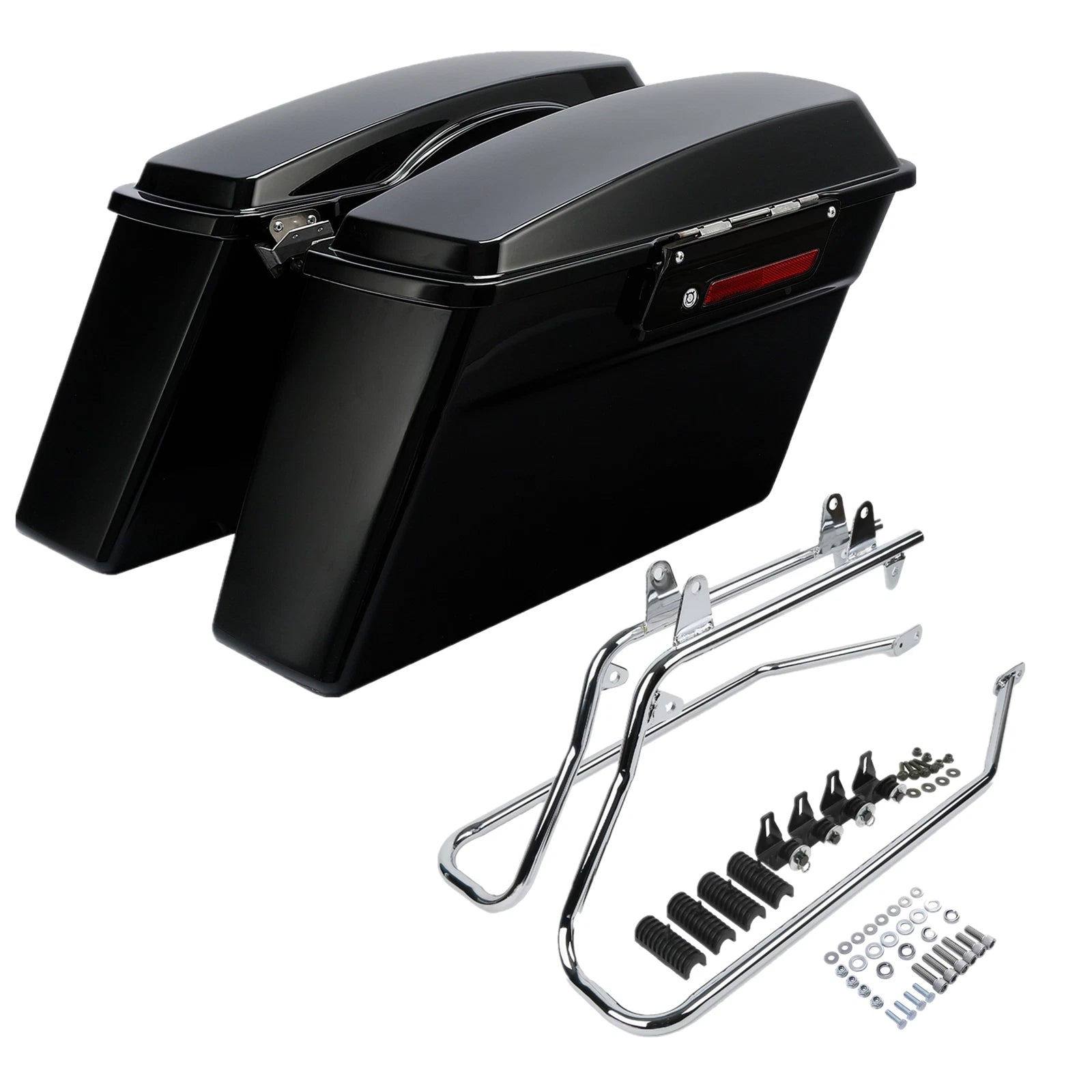 Hard Saddlebags Latch & Conversion Bracket for Harley Softail Fatboy (1984–2017)