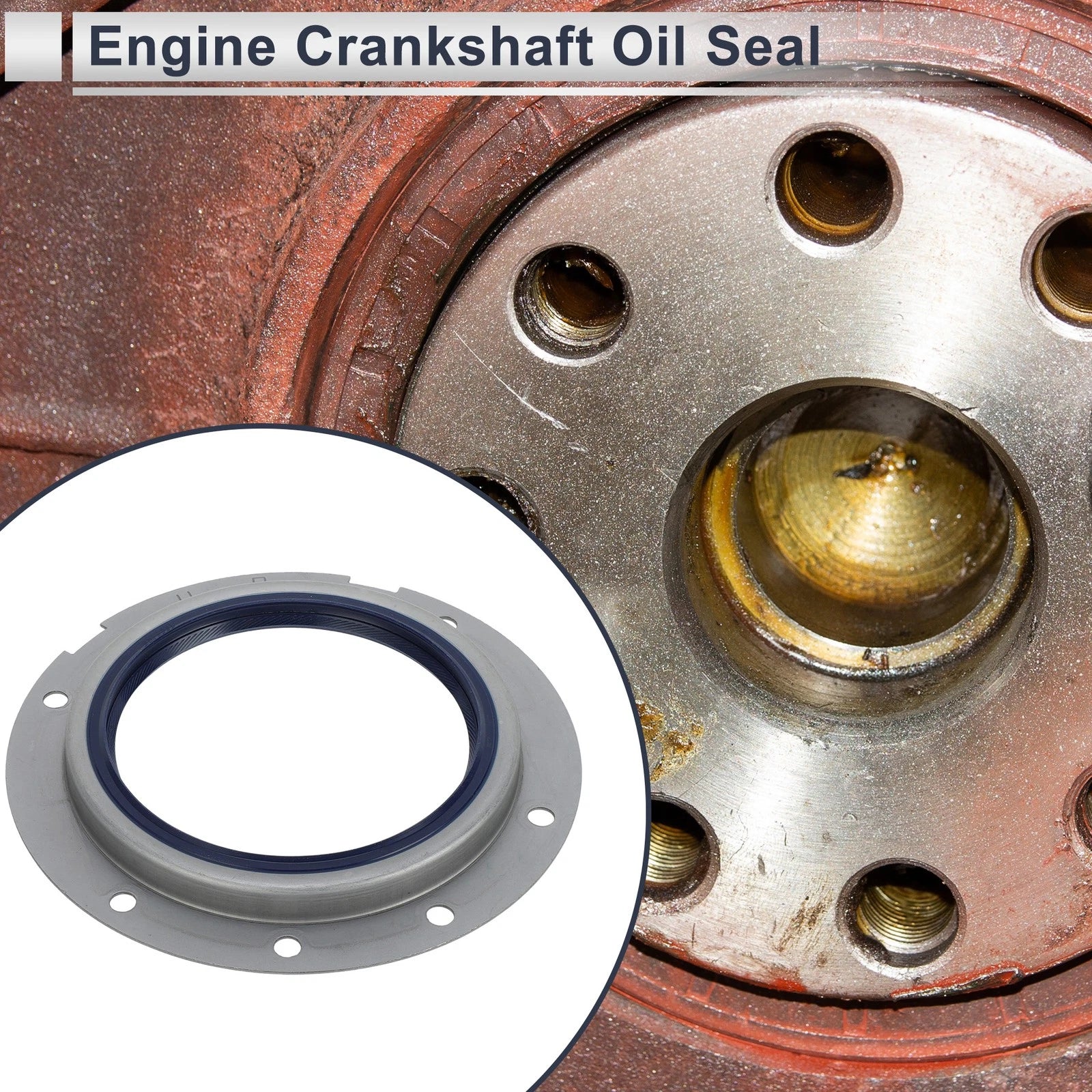 Crankshaft Oil Seal with Flange Replacement for Mitsubishi 4D31T (2000–2010)
