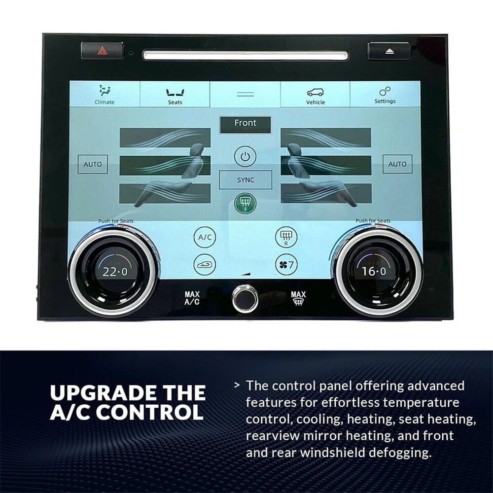 For Range Rover 2014-2017 L405 Car AC Climate Control Air Condition Screen