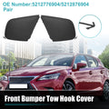 Bumper Tow Hook Covers Pair Front Left Right for Lexus CT200h (2011–2017)