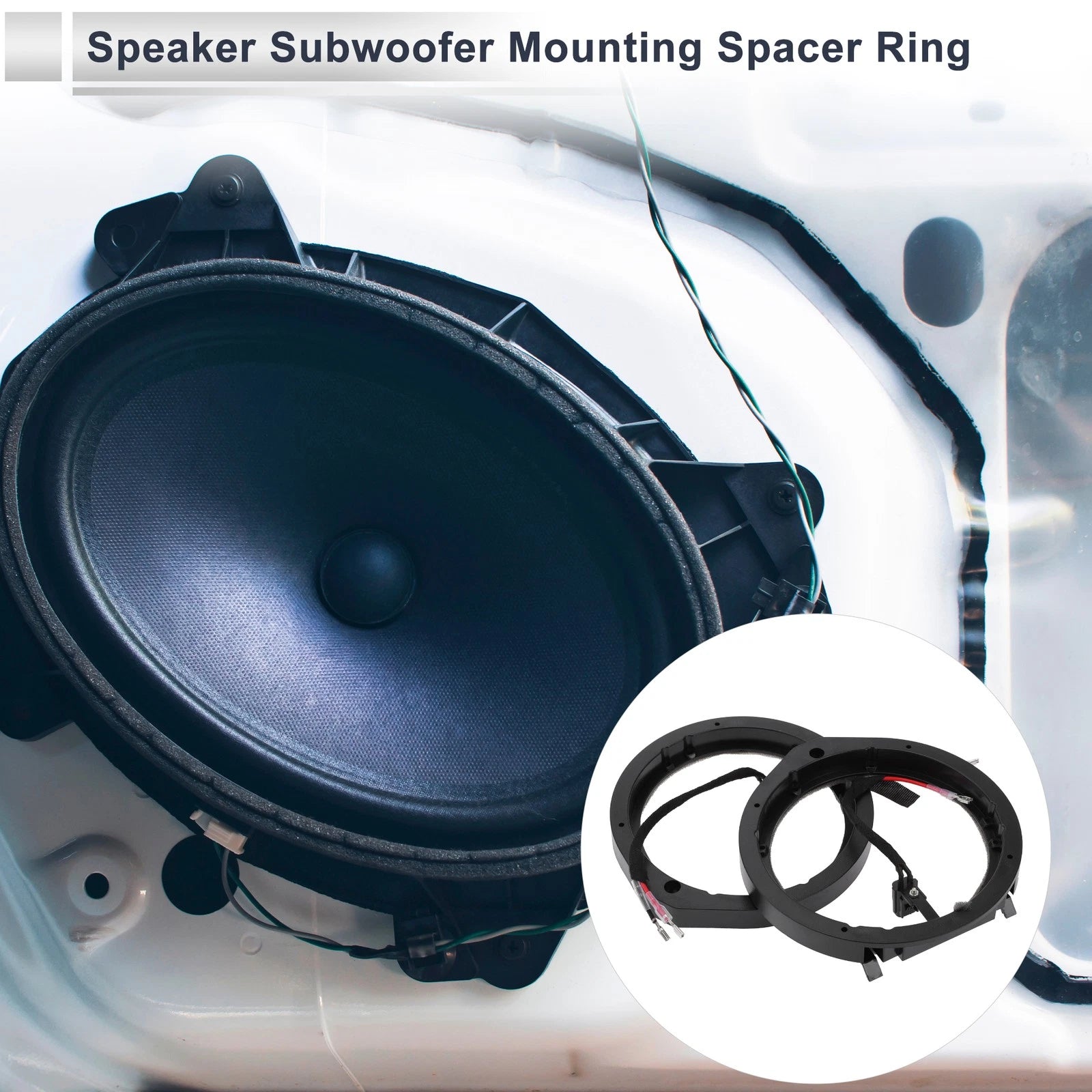 Tweeter Speaker Spacer Adaptor for Honda 6.5 Inch 13–24 2 Set