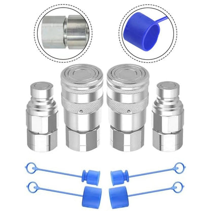ISO16028 Flat Face Couplings for Heavy Duty Use
