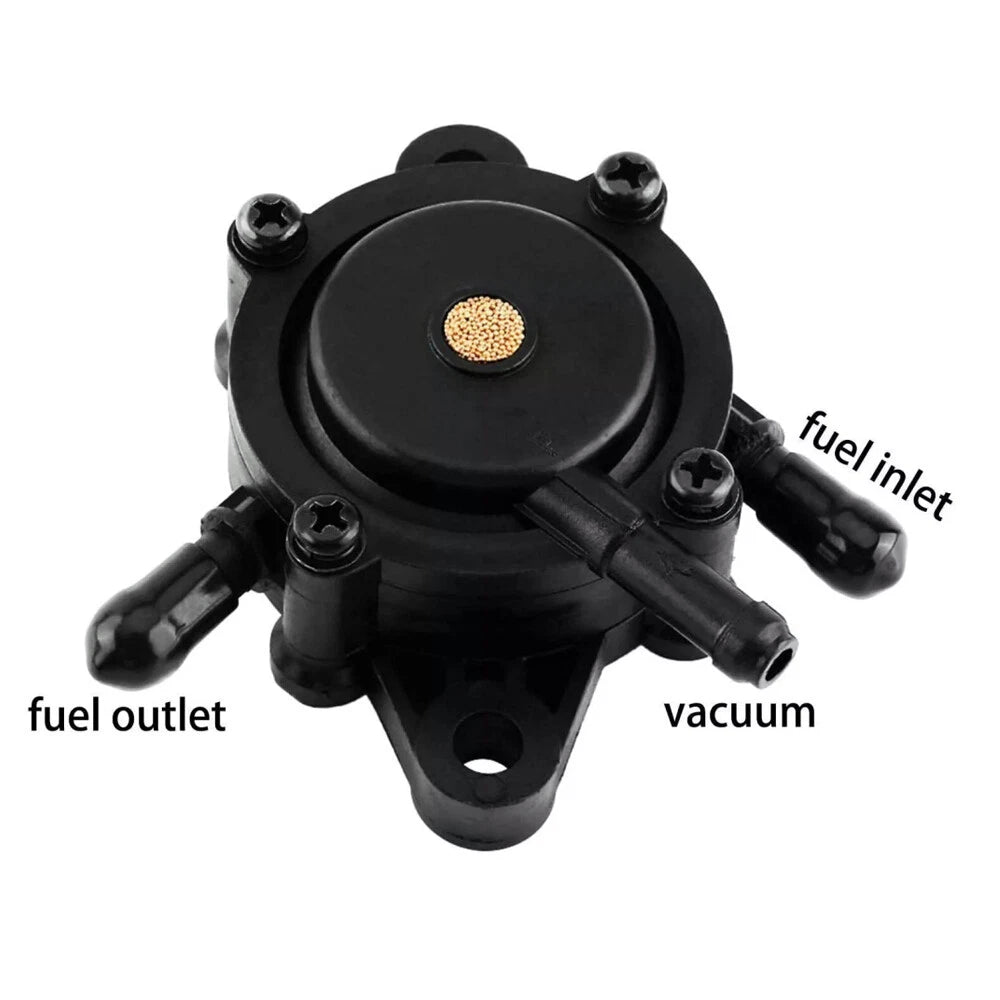 Set of 3 Fuel Pumps & Shut Off Valves for Briggs & Stratton (808656, 491922, 691034, 692313)