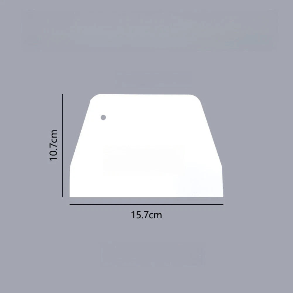3 Pieces Plastic Scraper for Multi Purpose Craft Use