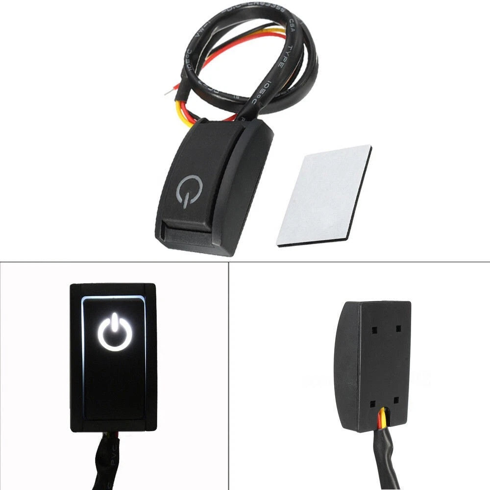 White LED Switch for Car (2.4W, 3.62.11cm)