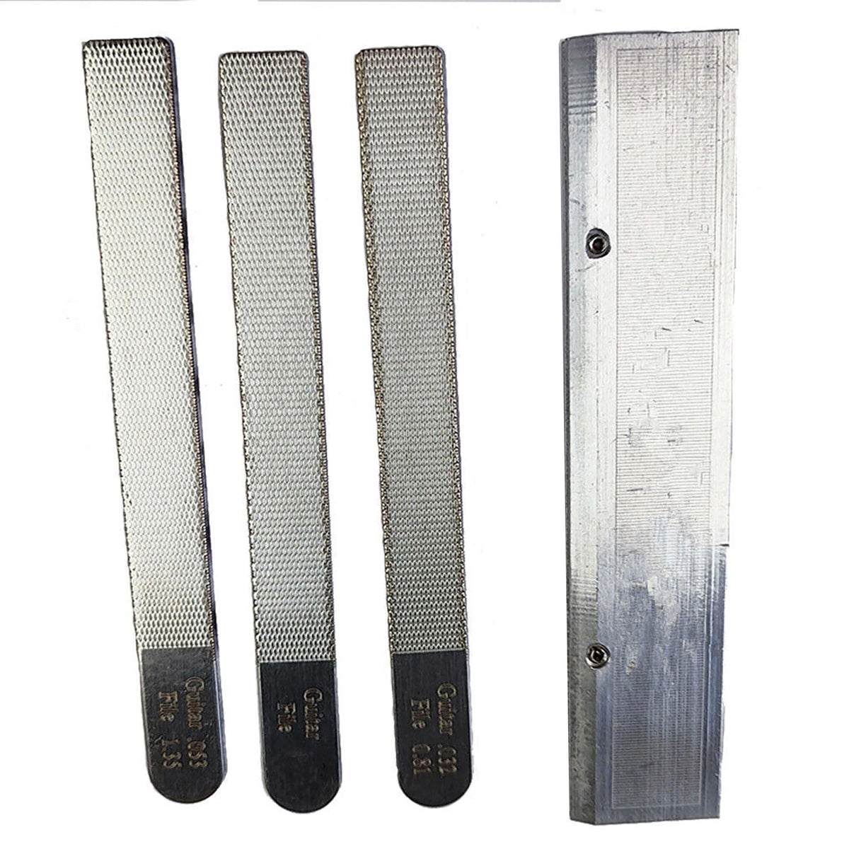 4PCS Guitar Nut Files for Luthier Repair Tools
