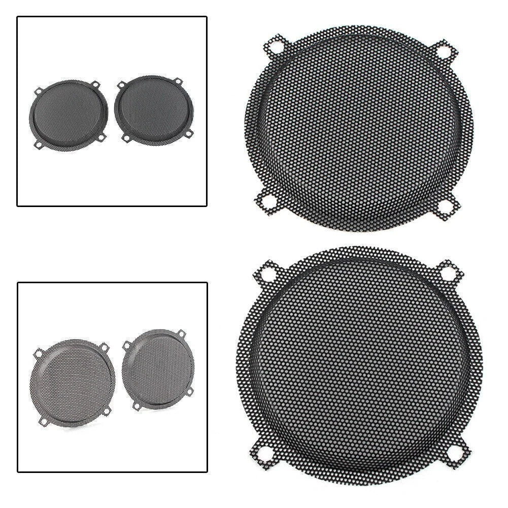 Black Wired Punched Steel Mesh Speaker Grills for Harley Davidson Electra Glide (2014–2023)
