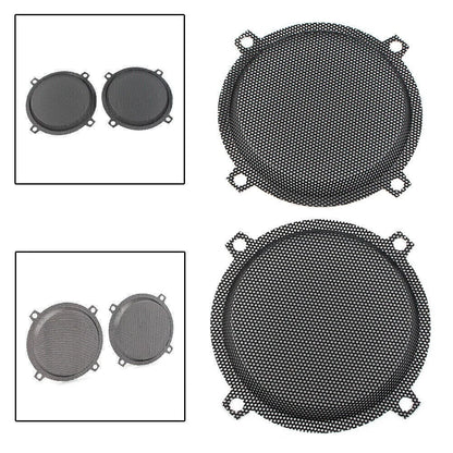 Black Wired Punched Steel Mesh Speaker Grills for Harley Davidson Electra Glide (2014–2023)