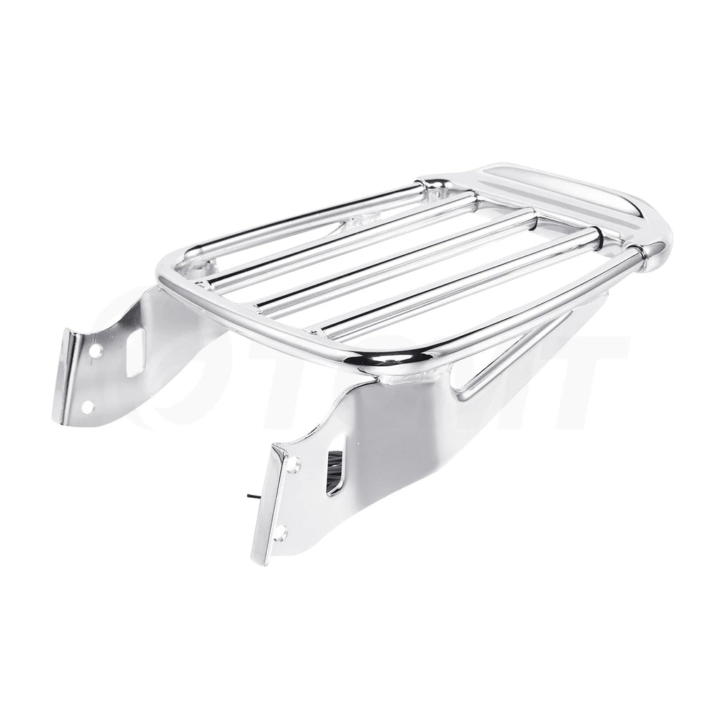 2X Luggage Rack with LED Tail Light for Harley FLST FLSTC FLSTNSE (2006–2017)