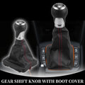 6 Speed Manual Gear Shift Knob with Dust Cover for Audi A6 C6 (2004–2008)