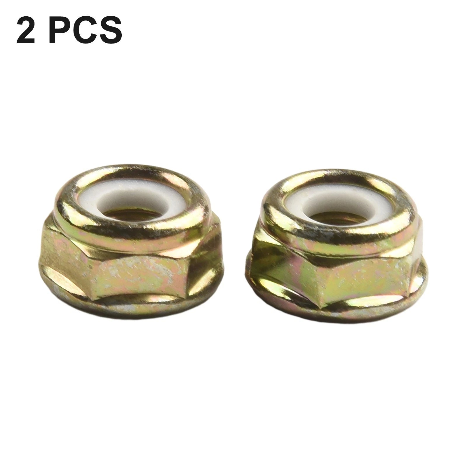 Set of 2 Left Hand Thread M10x1.25 Nuts for Lawn Mower