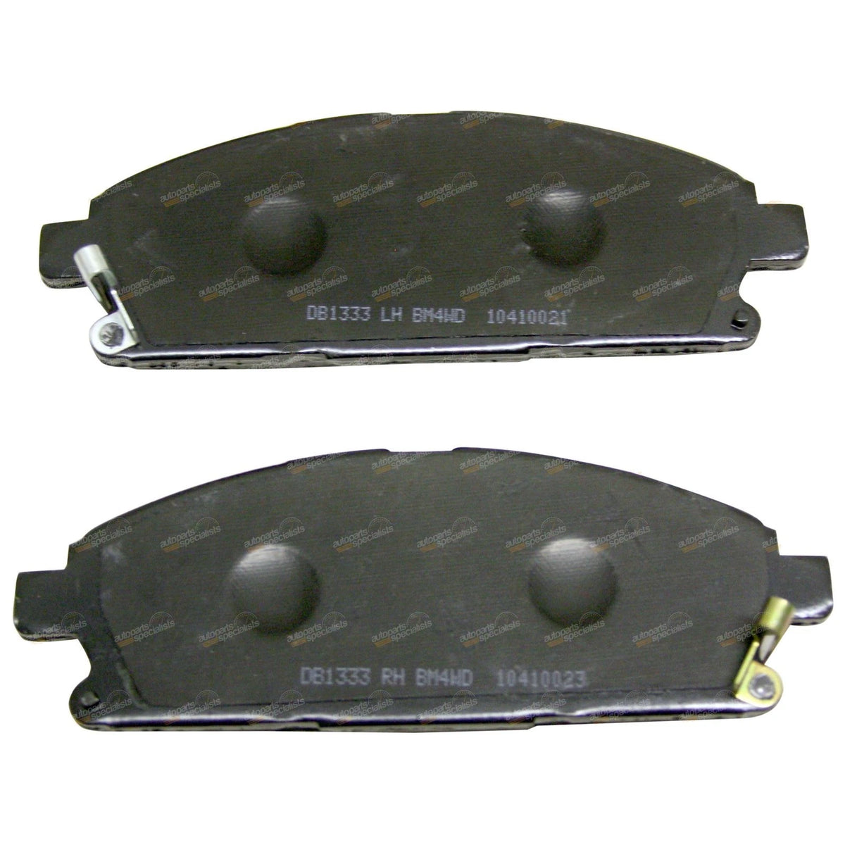 Set of 4 Bendix Front Disc Brake Pads for Nissan Pathfinder R50 (1995–2005)