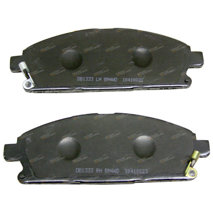 Set of 4 Bendix Front Disc Brake Pads for Nissan Pathfinder R50 (1995–2005)